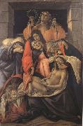 Sandro Botticelli Lament for Christ Dead oil painting